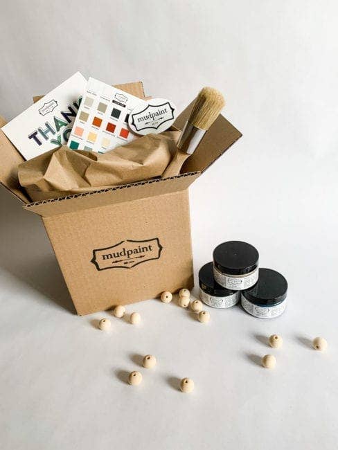MudPaint – wholesale Färgset – Butternut- MudPaint lera möbler Paint17