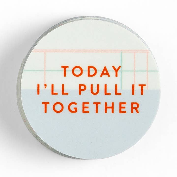 Today I'll Pull It Together Decal Sticker for wholesale by Studio Calico