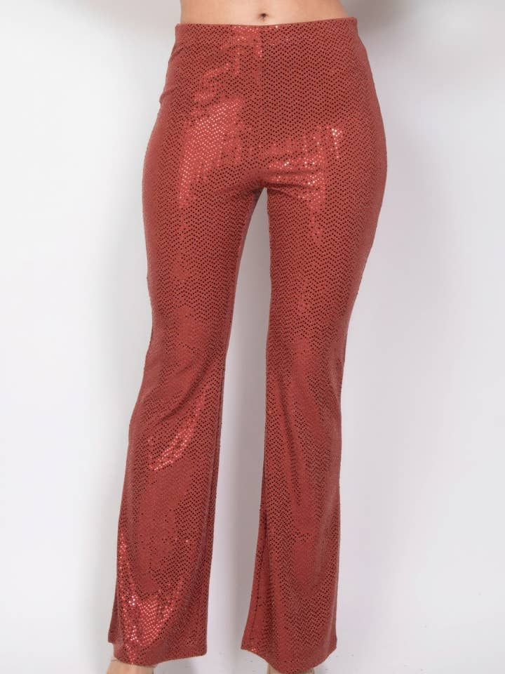 Sequined Fit & Flare Midrise Pants and other Purchase Wholesale sequin pants. Free Returns & Net 60 Terms on Faire trending on Faire.