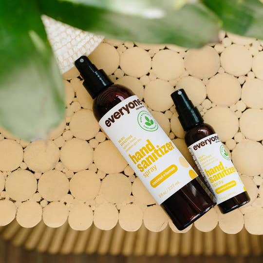 EO + Everyone - Wholesale Hand Sanitizer - Coconut + Lemon Hand Sanitizer Spray 8 oz case pack of 122