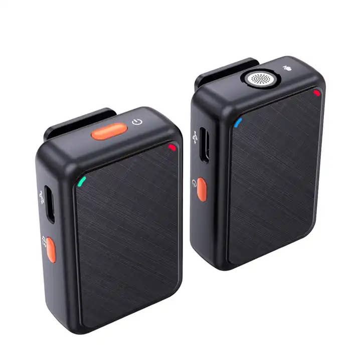 Micrófonos inalámbricos con cancelación de ruido, transmisor y grabadora para venta al por mayor de GulleeGadgets