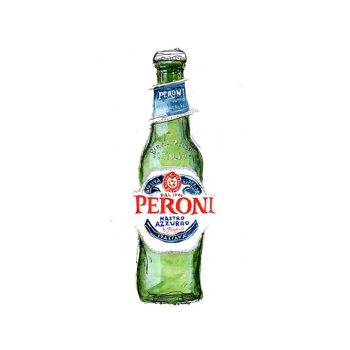 Ashley Eisenman Art - Wholesale Art Print - Peroni Birra Italia2