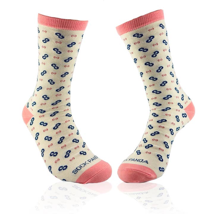 Infiniti Pattern Socks from the Sock Panda (Adult Medium) for wholesale by Sock Panda