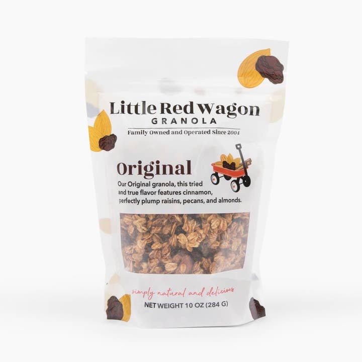 Original - Little Red Wagon Granola (10oz bag) for wholesale by Little Red Wagon Granola