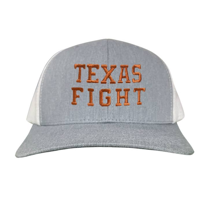 Last Stand Hats, LLC - Wholesale Baseball Cap - Unisex - Texas Longhorns Texas Fight Embroidered Hats / UT9154 / MM40