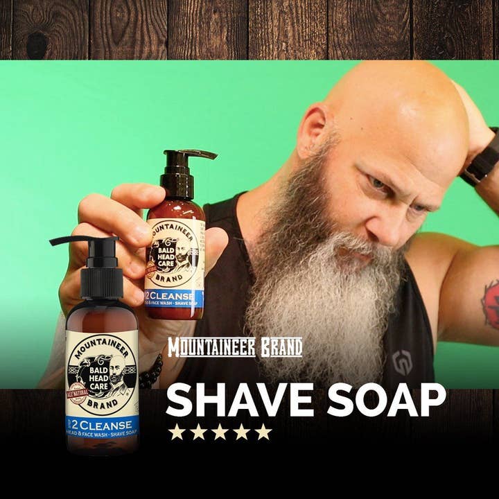 Mountaineer Brand - Wholesale Facial Cleanser - Head and Face Wash - Shave Soap2