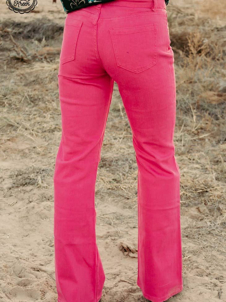 Wholesale WALKING WEST DENIM PINK LONG for your store - Faire