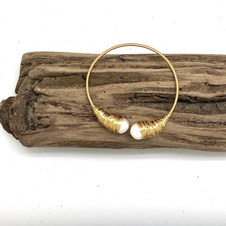 Rant & Rave Classic - Wholesale Cuff Bracelet - Freshwater Pearl Bracelet