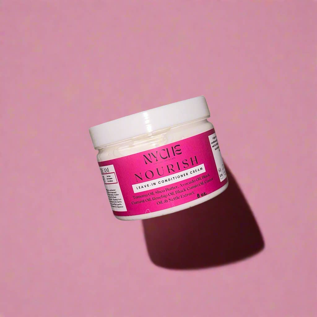 Nyche Hair LLC – wholesale Hair leave-In conditioner – Nourish- Leave-In Conditioner Cream with Agave Nectar, Black Seed, Shea Butter & Nettle