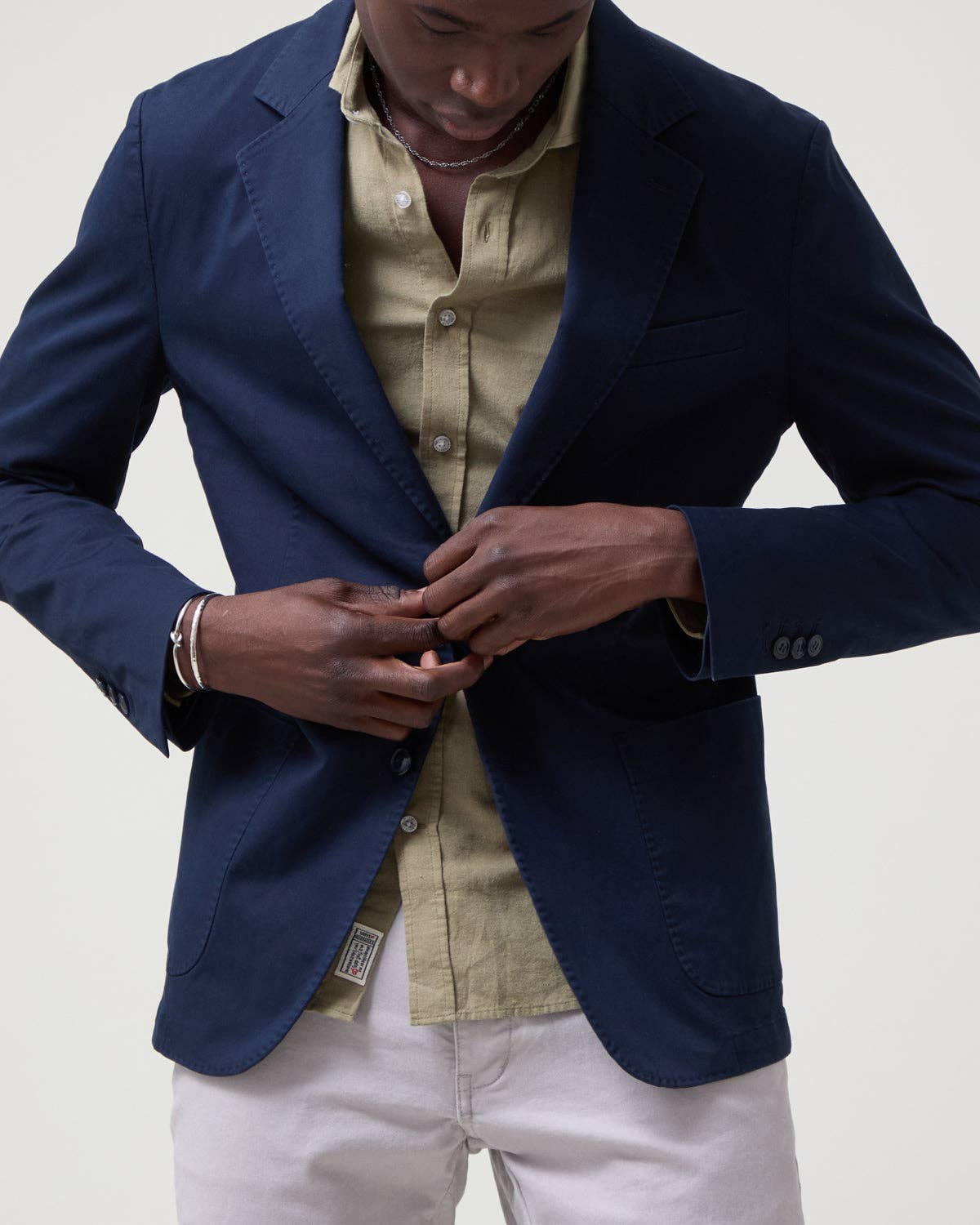 ALTONADOCK - Wholesale Blazer - Men's - Fitted Blue Blazer1