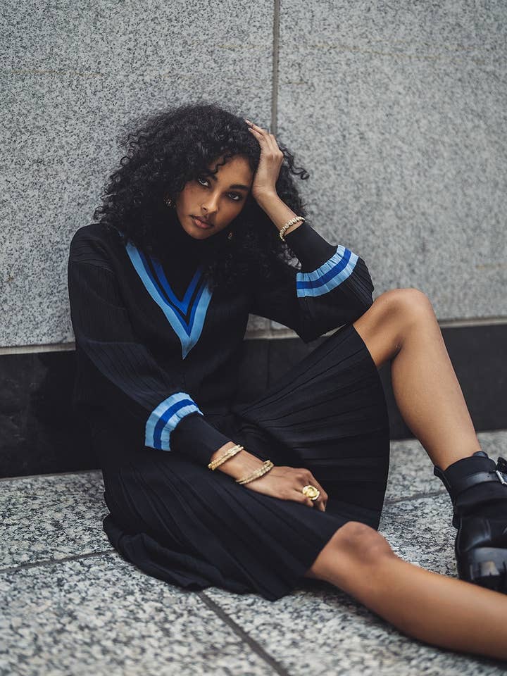 Black Roxy Sweater for wholesale on Faire1