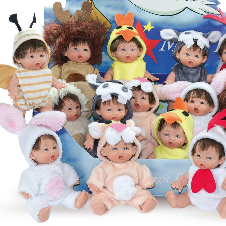 Animal Gestures Display 12 units for wholesale by LAMAGIK, S.L.