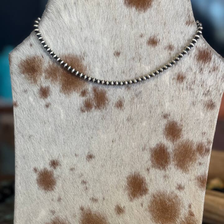 Z Bars Jewelry - Wholesale Beaded/Pearl Necklace - #021 5mm Sterling Pearls0