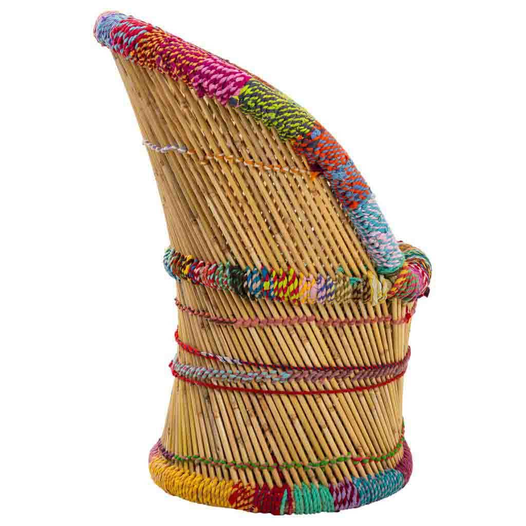 Creaciones Meng - Wholesale Chair - BAMBOO AND BRAIDED FABRIC ARMCHAIR 60x46x80h cm1