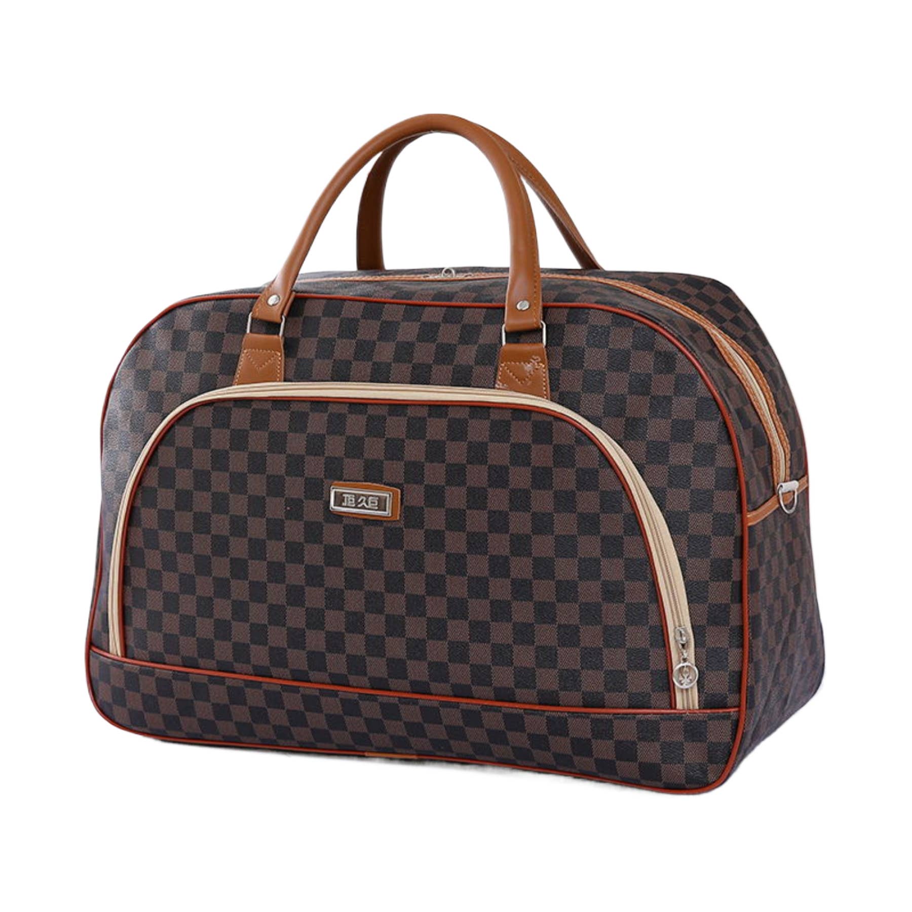 wandf – wholesale Weekender bag – Unisex – PU Leather Travel Bag, Handheld Duffle Bag for Men and Women7