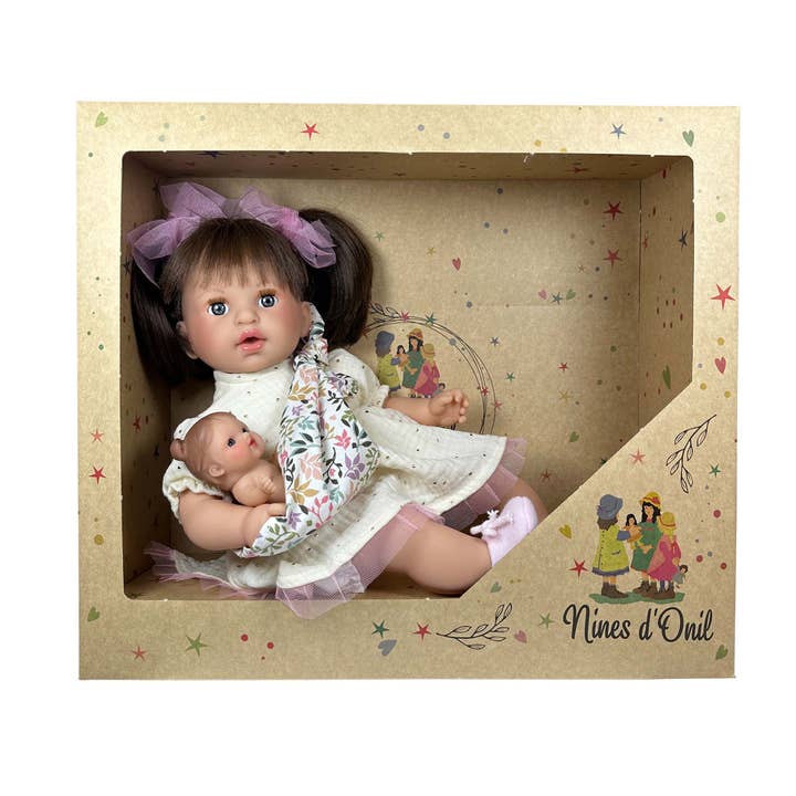 Nines Artesanals d'Onil Dolls - Wholesale Doll - Kids - ALEX DOLL WITH CREAM BABY9