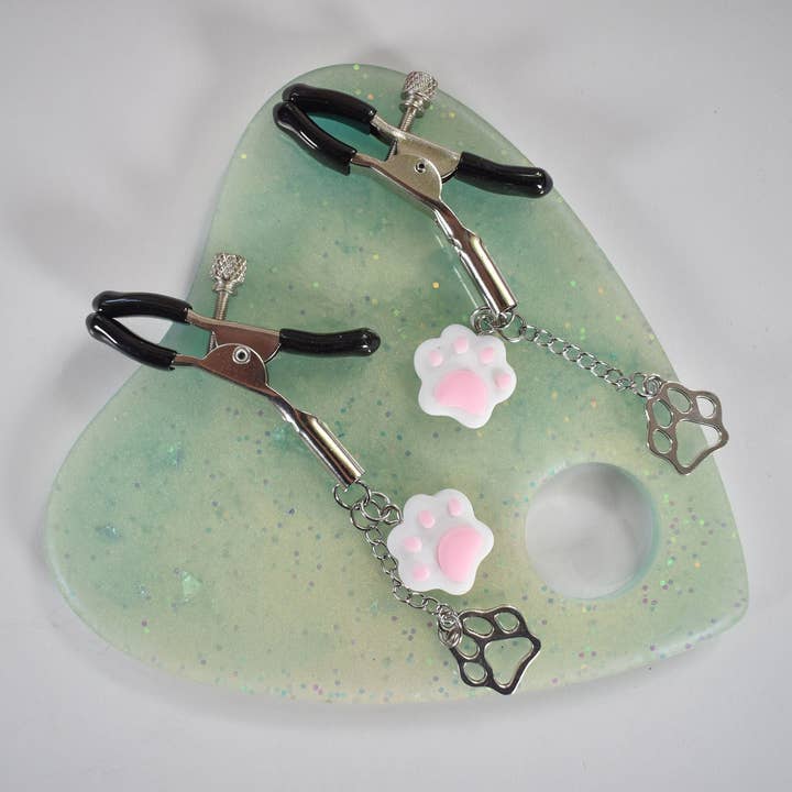 Kitty Paw bröstvårtklämmor för wholesale av Naughty Pawsies