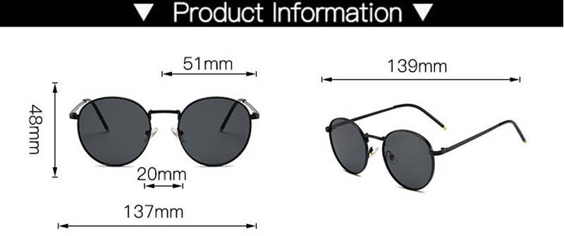 ACCITY - Wholesale Sunglasses - Women's - FASHION ROUND SUNGLASSES_CWASG00999