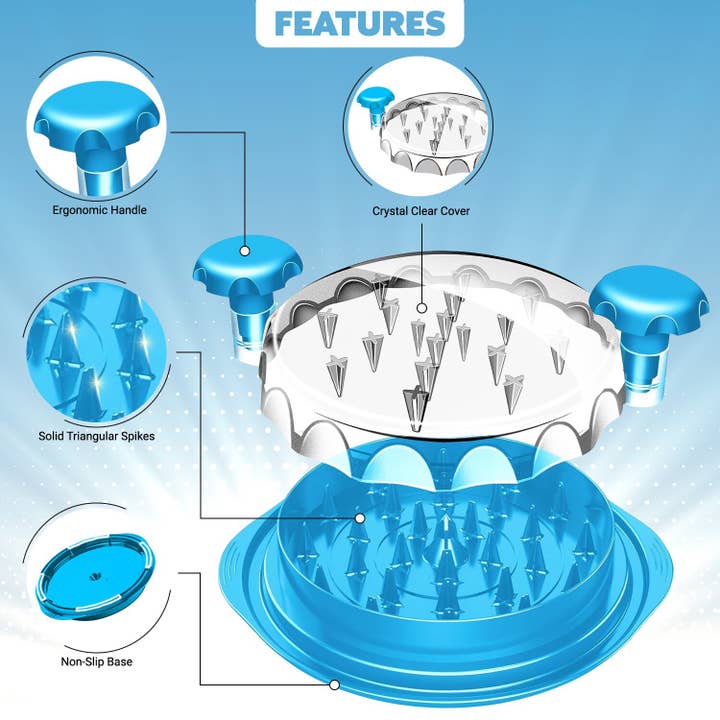 KRAFTY - Wholesale Kitchen Tool/Gadget - Chicken Shredder Tool, BBQ Claws, Meat Shredding Twist 3