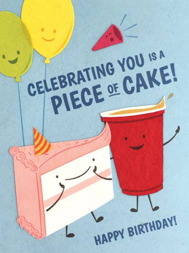 Piece of Cake Birthday for wholesale by Good Paper