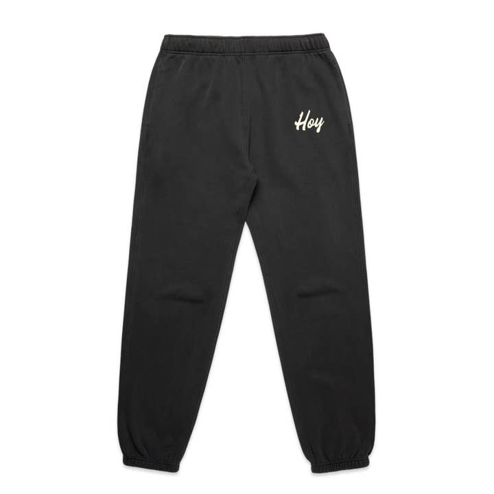 Hoy Script Jogging Teint en Vêtement - Noir Poussiéreux pour la vente par Hoy surf Ltd