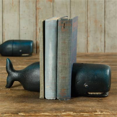 HomArt - Wholesale Bookend - Whale Bookends - Cast Iron3
