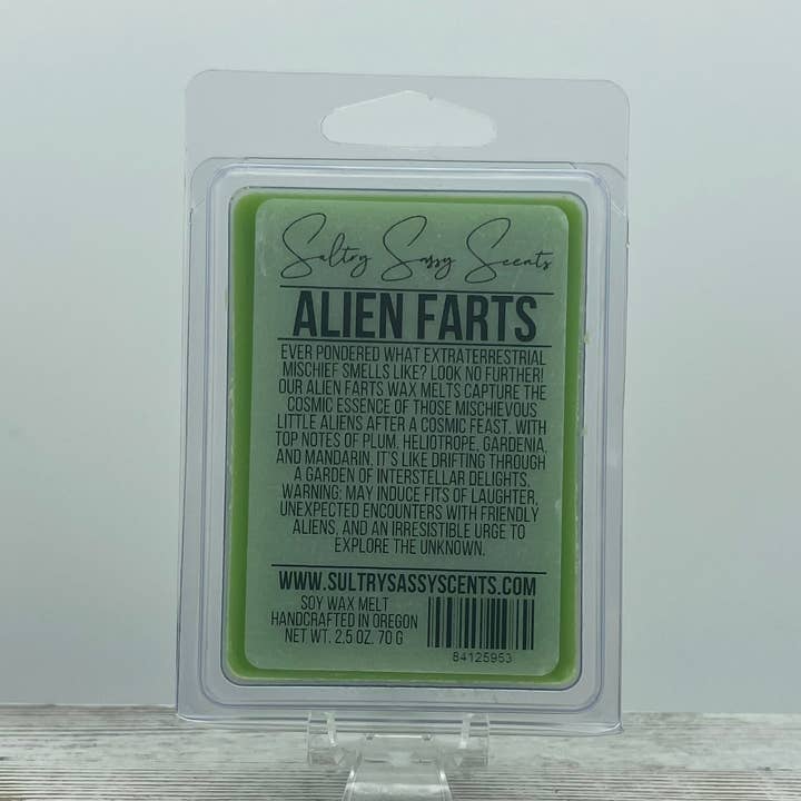 Sultry Sassy Scents - Wholesale Wax Melt - Alien Farts - Soy Wax Melt0
