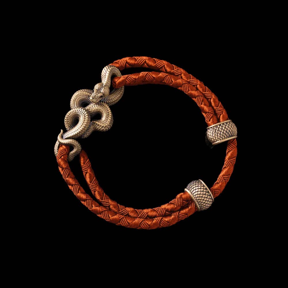 Coppertist.wu - Wholesale Woven/Braided Bracelet - Tree Boa Rope Bracelet - Brass32