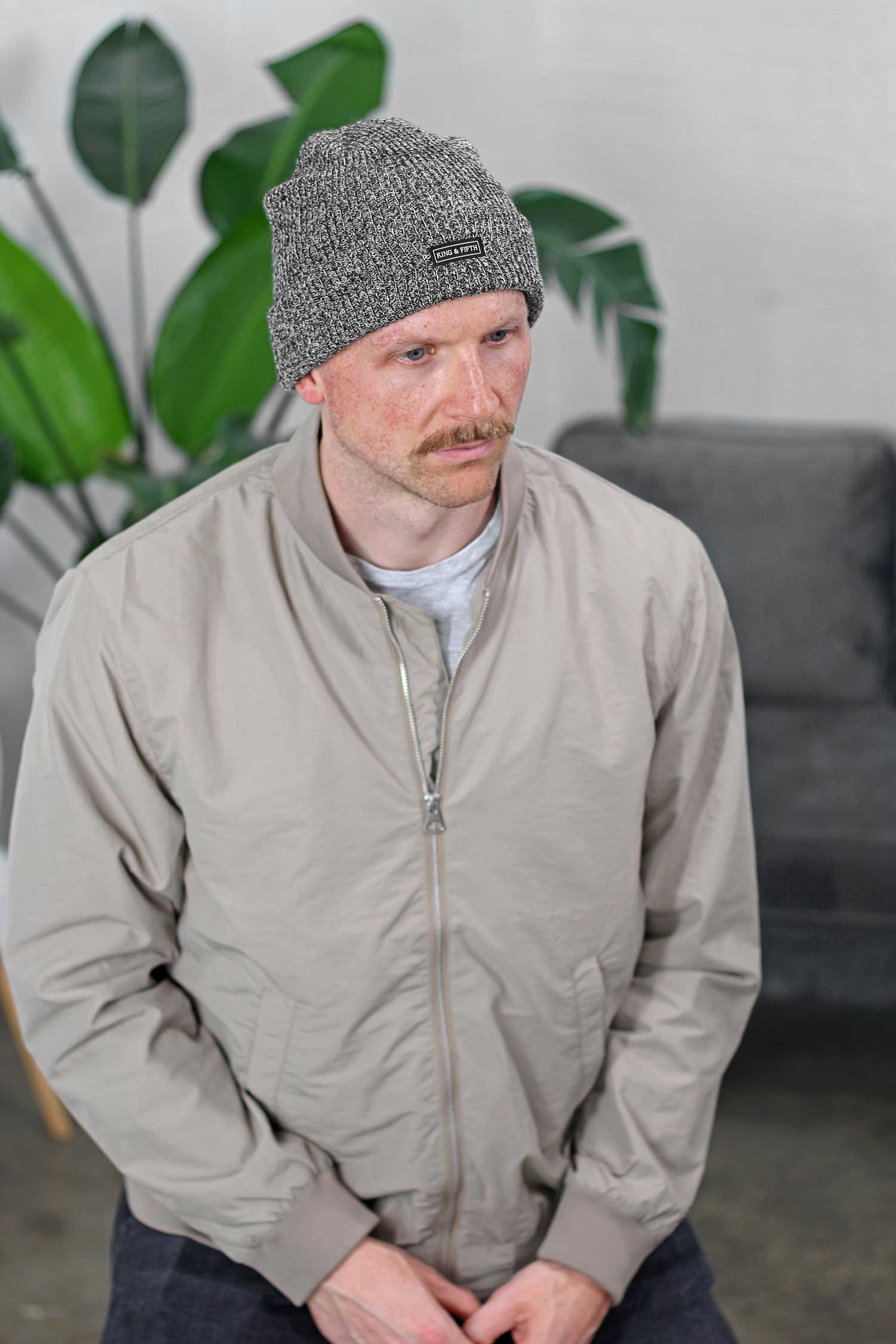 King & Fifth Supply Co – Gorro - Homem por atacado – Gorro masculino desleixado - The Forte40