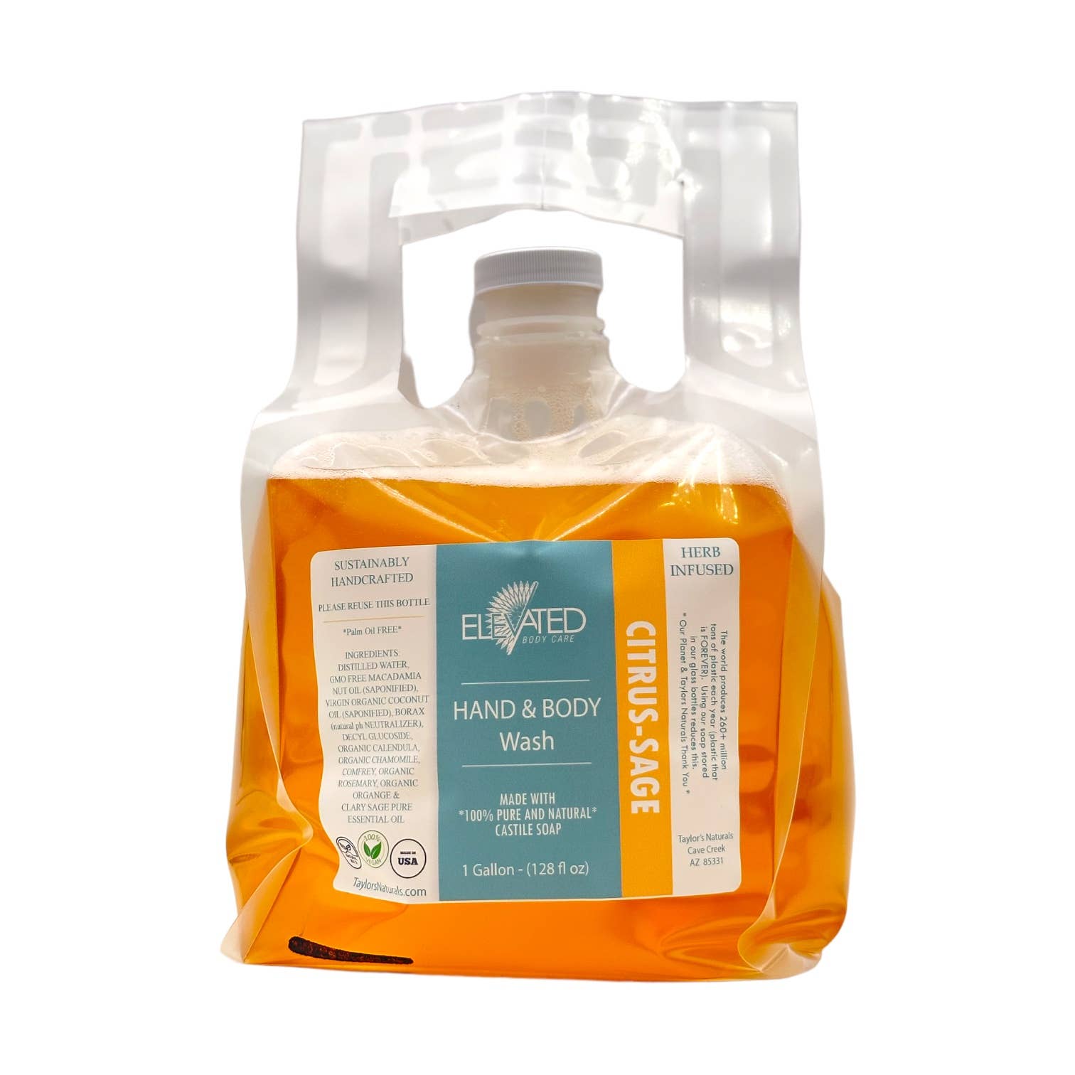 Taylor's Naturals - Wholesale Body Wash/Shower Gel - ELEVATED - Natural Herbal Hand & Body Wash -BULK Available9