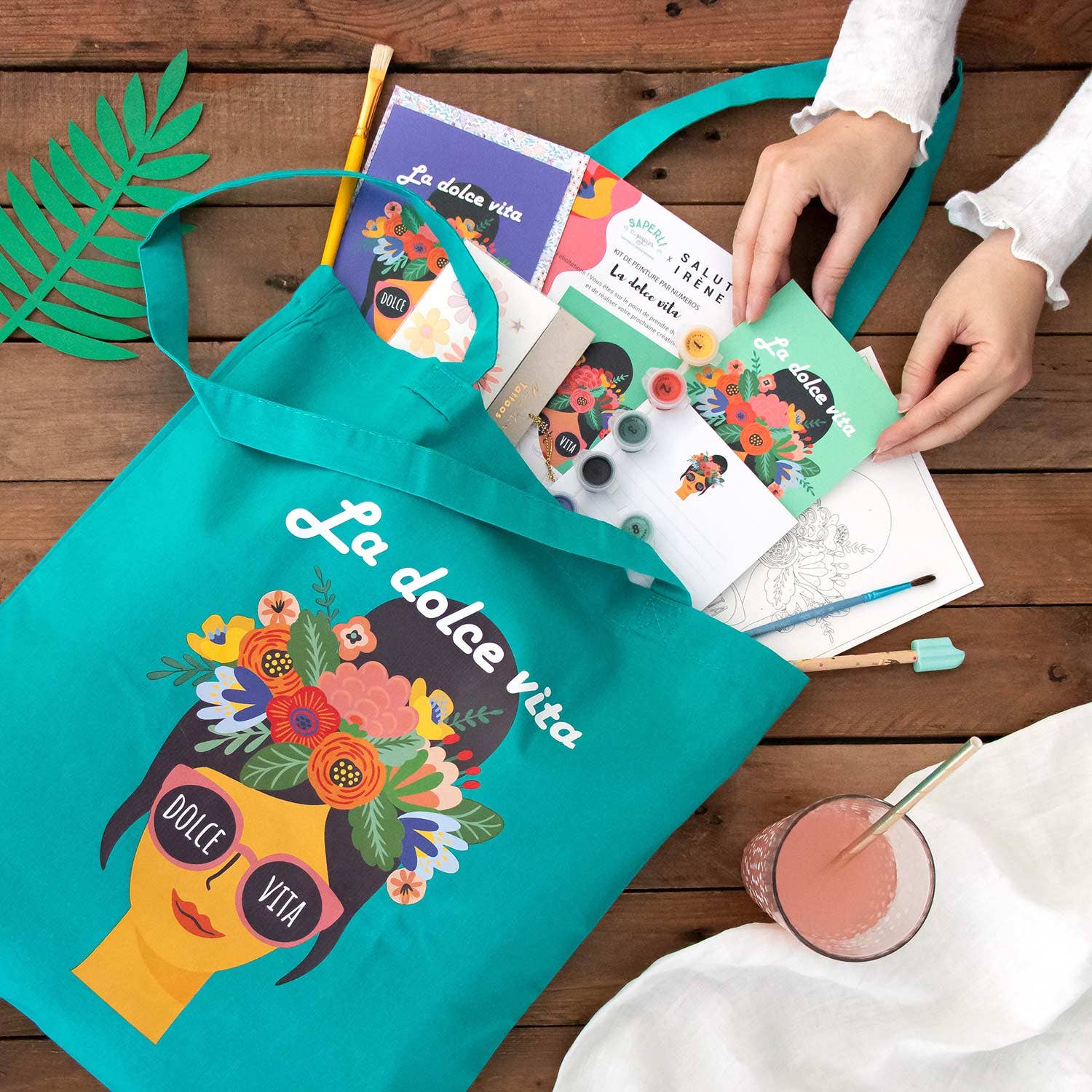 SAPERLIPAPIER - Wholesale Stationery/Notecard Set - Box La Dolce Vita, stationery and paint by numbers9