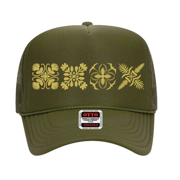 Na Koa Brand - Wholesale Trucker Hat - Unisex - 4Quilt Trucker Hat1