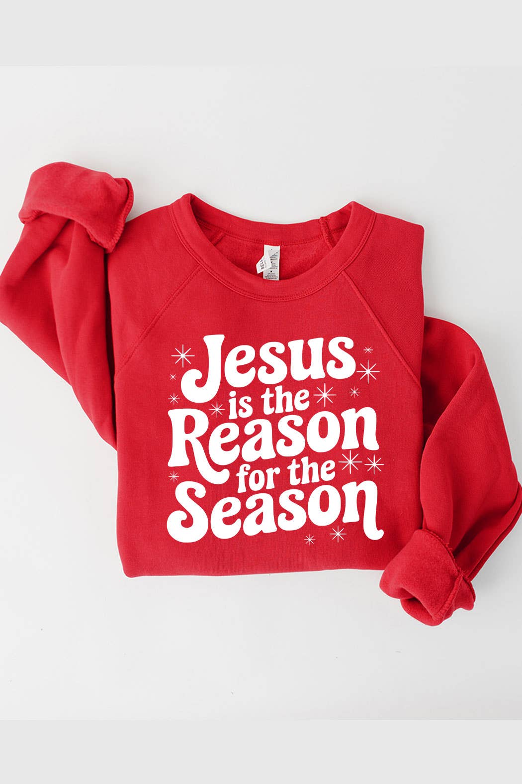 Kissed Apparel – Großhandel Sweatshirt mit Grafikdruck – Damen – Jesus ist der Grund für die Saison Sweatshirt6