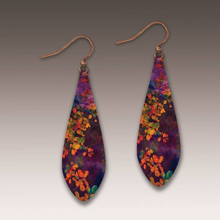 Wholesale Daisy Wooden Earrings SP458 for your store Faire