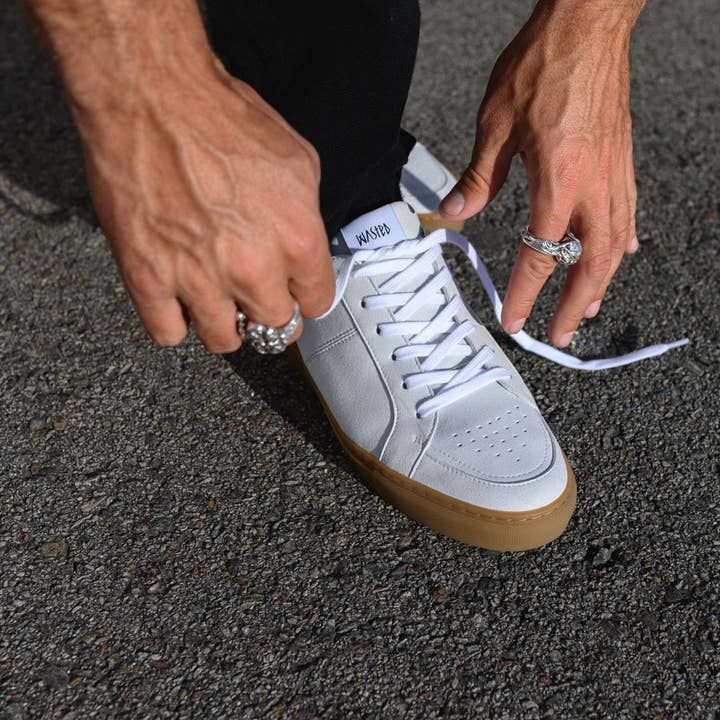 Wasted Shoes - Wholesale Lifestyle Sneakers - Women's - Mamba White Gum1