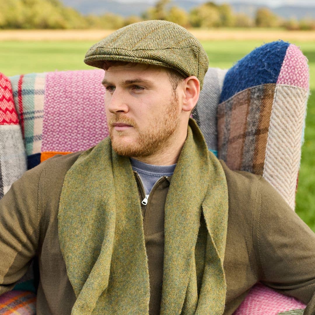Tweedmill Textiles - Wholesale Newsboy/Schoolboy Hat - Unisex - Tweed Flat Cap - assorted colours 14
