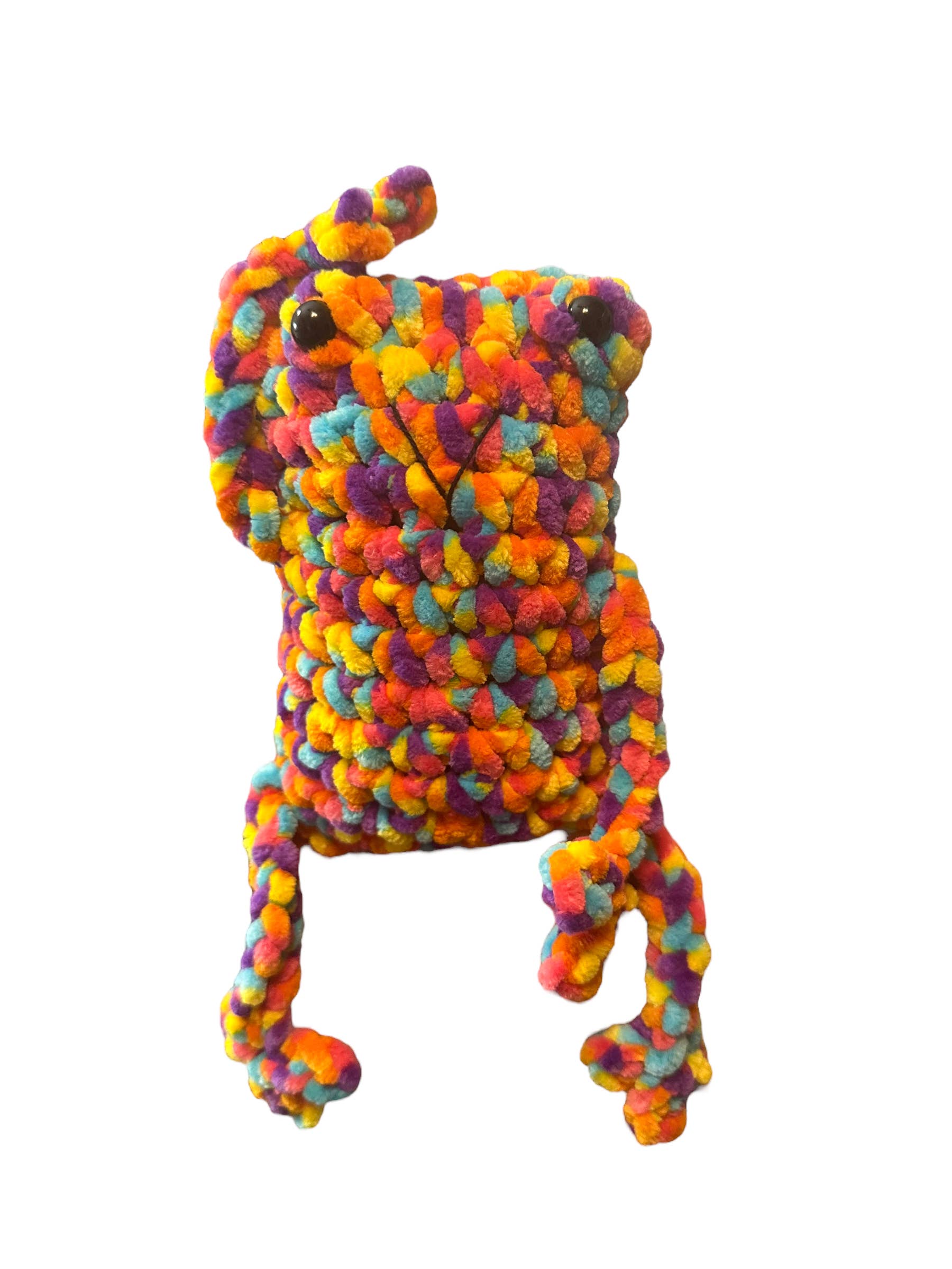 IvyThreads - Wholesale Stuffed/Plush Toy - Kids & Baby - Weighted Crochet Leggy Frog Stuffed Animal Plush6