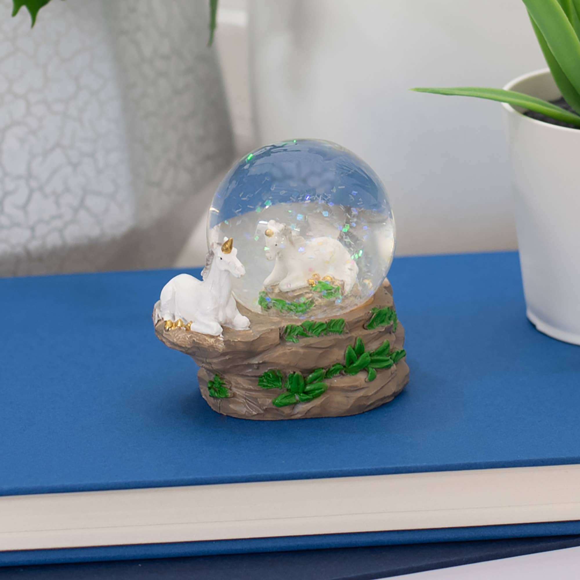 EAST AVENUE - Wholesale Snow Globe - Pretty Unicorns 45MM Snow Globe5