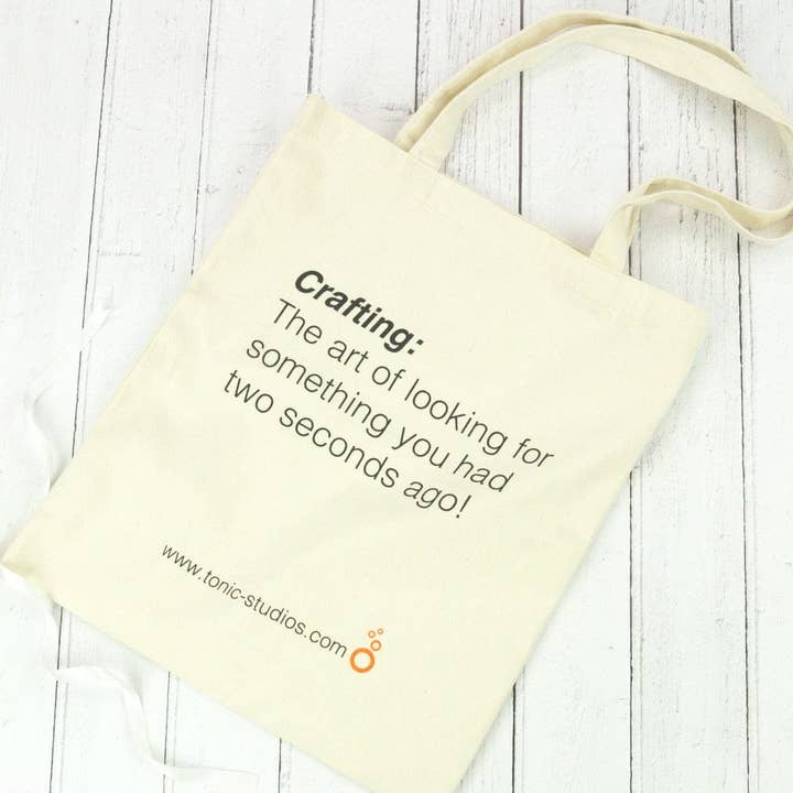 Canvas Tote Bag - The Art of Looking For Something - 3977e for wholesale by Tonic Studios