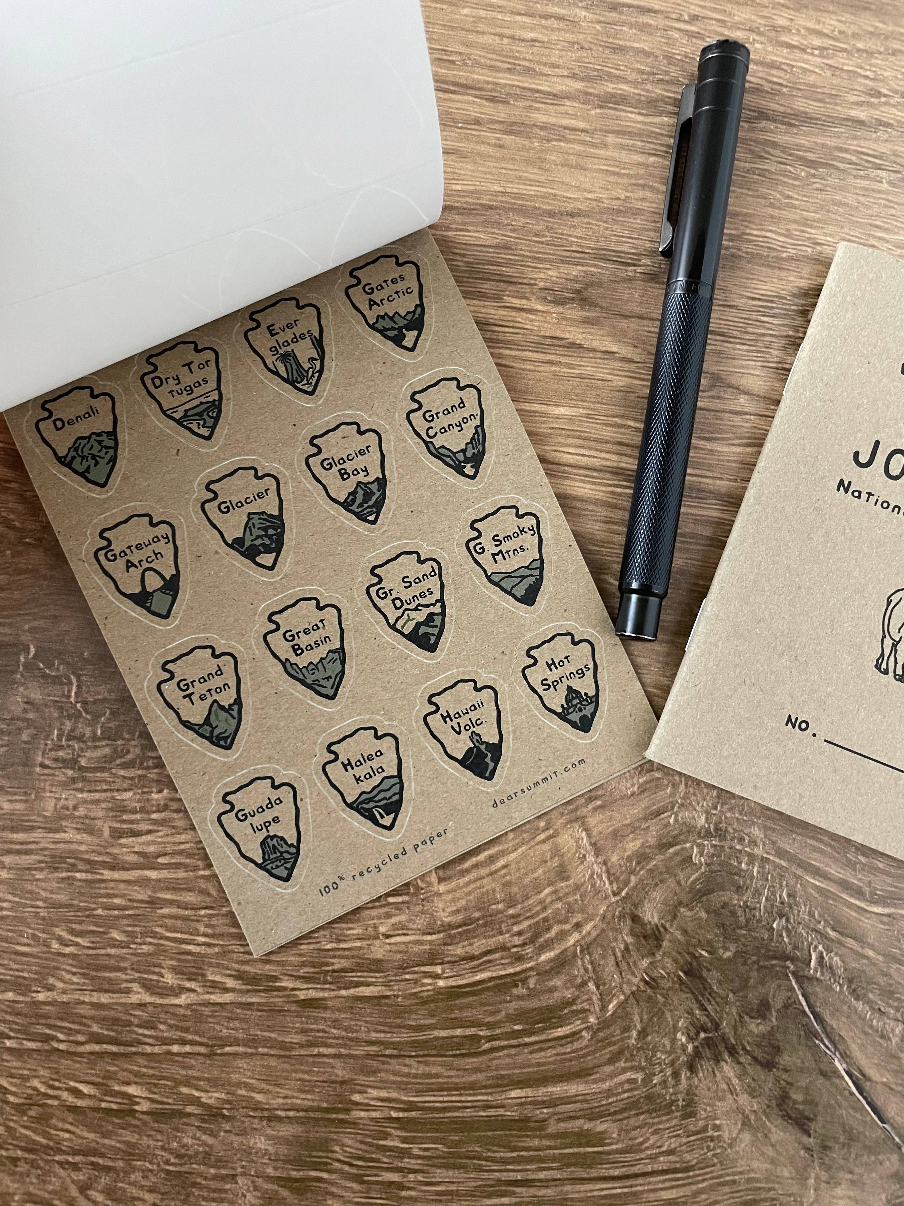 Dear Summit Supply Co - Wholesale Sticker - National Parks Sticker Pack2