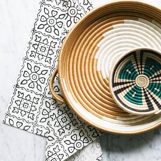 Azizi Life - Wholesale Decorative Plate/Dish/Bowl - Akazi Woven Bowls11