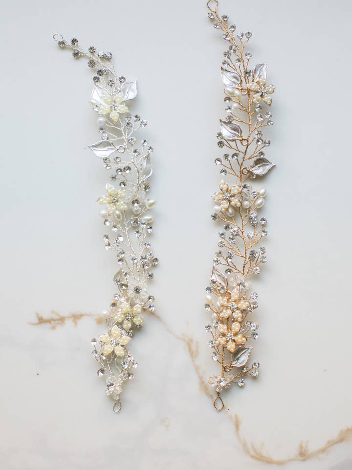 Crystal Hair Vine Pearls Hair Accessories for wholesale by CoziMarkets