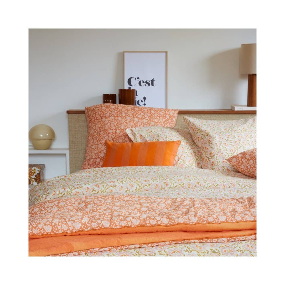 Bonheur du Jour - Vente Courtepointe - Sofa Cover - Arushi Pumpkin4