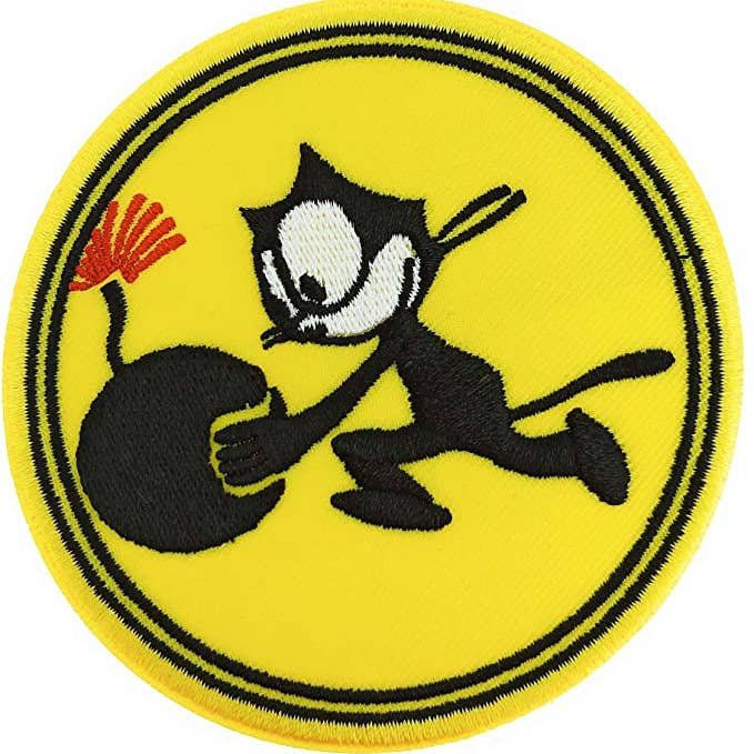 Beclosetoyou - Vente Écusson - Écusson Felix le chat du 31e Escadron de chasseurs