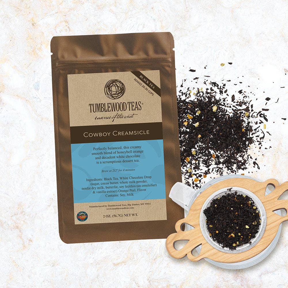 Tumblewood Teas - Wholesale Loose Tea - Cowboy Creamsicle0