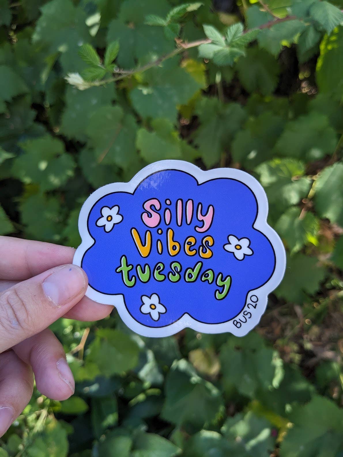 Bus 20 Ceramics - Wholesale Sticker - Silly Vibes Tuesday Vinyl Sticker