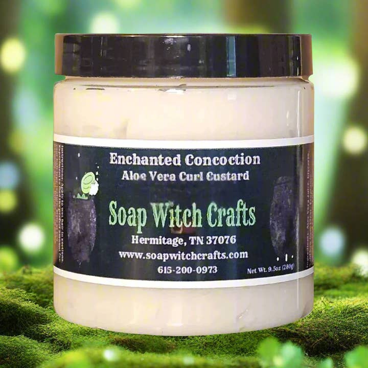 Enchanted Concoction Aloe Vera Curl Custard - Tropical Fantasy for wholesale by Soap Witch Crafts