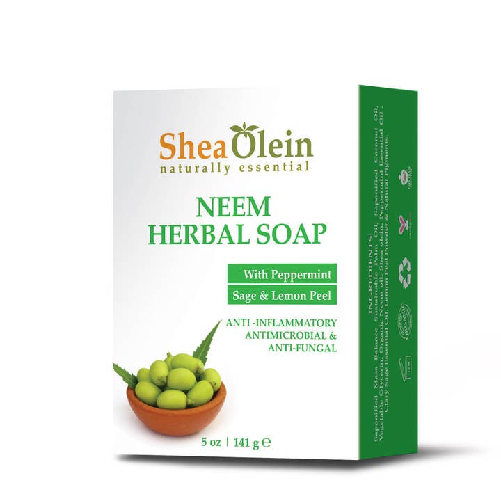 Neem Herbal Soap with Peppermint, Sage & Lemon Peel – Refreshing Botanical Care (141 g) and other Purchase Wholesale olio di neem prezzo. Free Returns & Net 60 Terms on Faire trending on Faire.