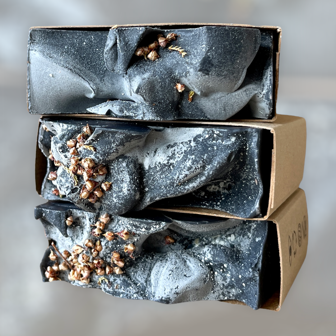 SoapArt - Wholesale Bar Soap - Handmade Soap Bar - Charcoal1