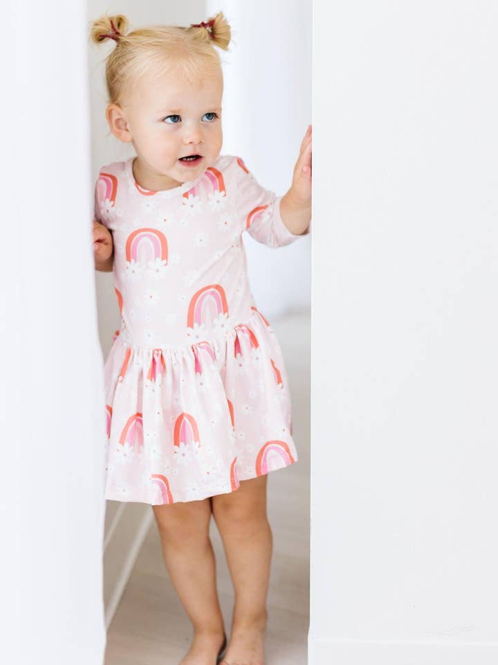 Fun & Flowers Twirl Bodysuit for wholesale by Mila & Rose